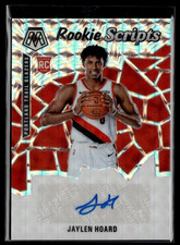 2019-20 Panini Mosaic Rookie Scripts Silver AUTO Jaylen Hoard