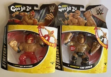 Heroes Of Goo Jit Zu WWE Stretchy Superstars Rey Mysterio & The Rock Figures