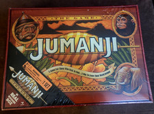 2017 JUMANJI Board Game In Real Wood Wooden Box Brand New!! Cello Sealed