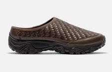 Merrell Unisex Moab 2 Slip On Slide Full Grain Leather Woven SE Mole Brown