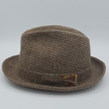 Vintage Dobbs Fifth Ave Fedora Hat Size 7 1/4 20 Wool