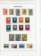 NETHERLANDS NEW GUINEA; 1954-56 early USED LOT + Bird of Paradise issues ++