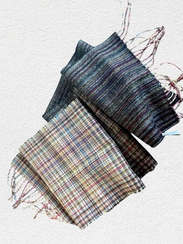 PAUL SMITH Men’s Wool/Cashmere Multi-Color Scarf 62” L Made In ENGLAND - Picture 12 of 12