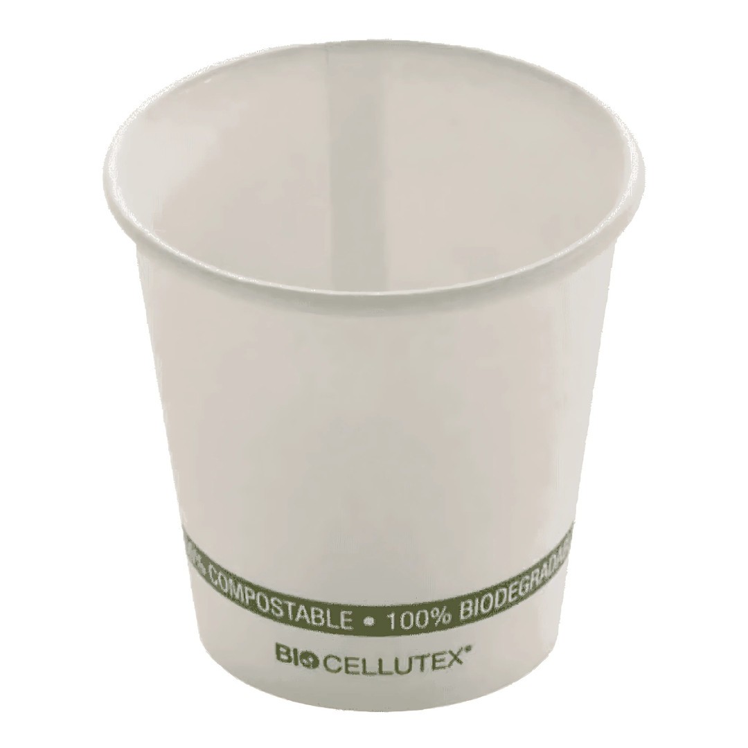 Vaso De Cartón Taza De Café Blanco 90 CC 3 OZ 50 PZ