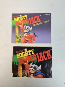 Mighty Bomb Jack NES (CIB) con Map Nintendo 5 Tornillo