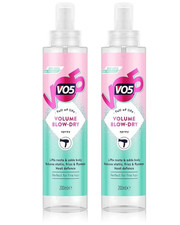 2 x Vo5 Volume Blow Dry Hair care Spray 200ml Styling For Fine Hair