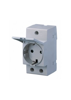 ABB Stotz-Kontakt M1175-C , SCHUKO-Steckdose mit Klappdeckel , ...