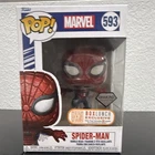 Funko Pop! Vinyl Marvel Spider-Man #593 Box Lunch Exclusive Diamond Figure