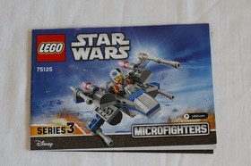 LEGO Star Wars: Resistance X-Wing Fighter Microfighter (75125) 100% COMPLETE