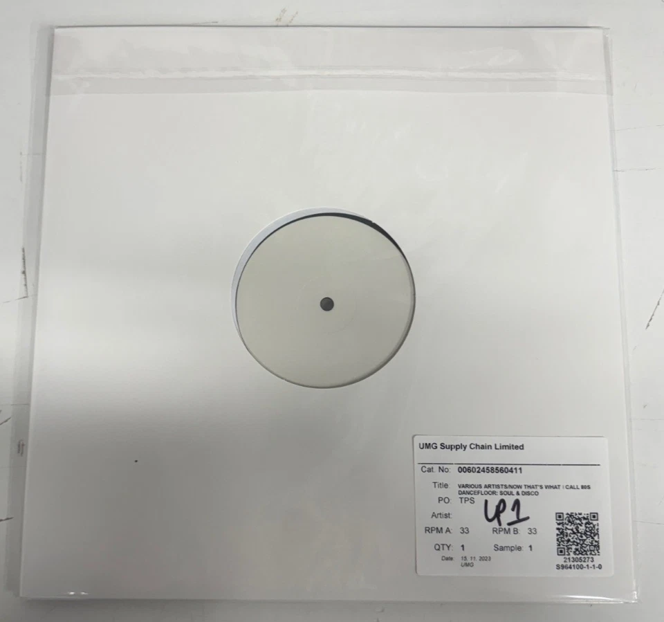Test Pressing Vinyl - Now 80's Dancefloor: Soul & Disco - 2 LP - NEW - Image 4 of 4