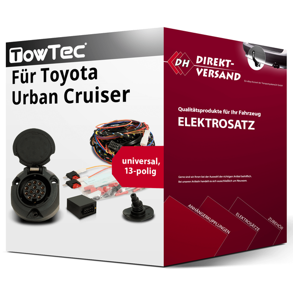 E-Satz 13Polig Universell für Toyota Urban Cruiser 04.2009-Jetzt Top-image