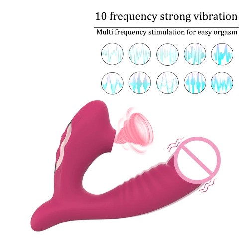 Saugvibration-2-in-1-Vibrator—10-Gang-Klitoris-Stimulation-Vaginalmassage-