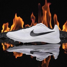Nike Zoom Rival Distance Spikes Track  Field DC8725-100 White New Men  s 14