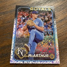 2024 Topps ASG All-Star Logo Foil #434 James McArthur, Kansas City Royals RC
