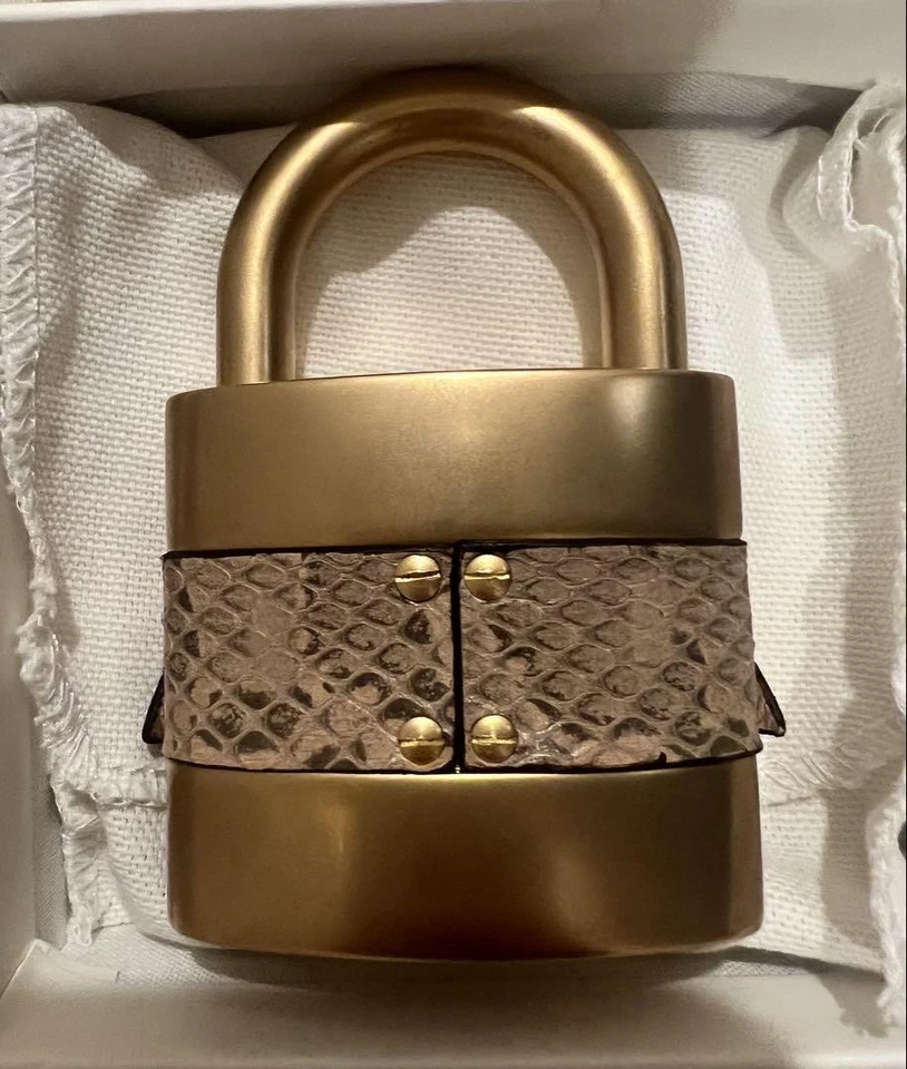 Chloé Paddington Accesorio Candado Llave Cinta Tono Dorado Sin Usar de Japón 430 Foto 3 de 4