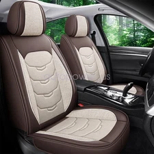 For Dodge Ram 1500 2009-2023 2500 3500 5-Seats Car Seat Covers Full Set Cushion