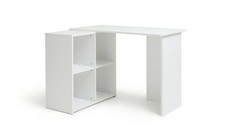 Malibu Corner Office Desk White Modern Home Office Furniture Workspace