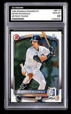 2025 Kevin McGonigle 1st Bowman Prospect Rookie Card #BP-79 Graded 10