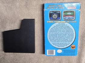Wheel of Fortune - Family Edition Nintendo NES (Complete With Box)