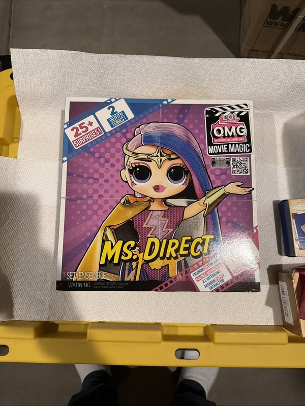 L.O.L. Surprise! OMG Movie Magic Ms. Direct Fashion Doll with 25 Surprises