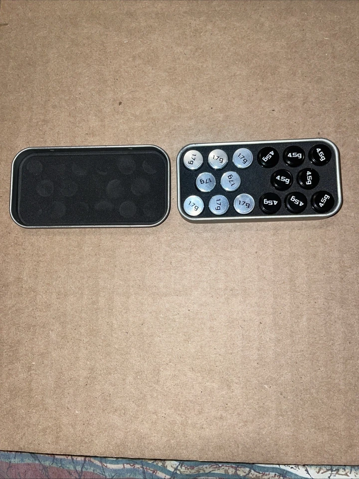 Logitech G5 Gaming Mouse Weights with Case lot of 16 - Image 2 of 4