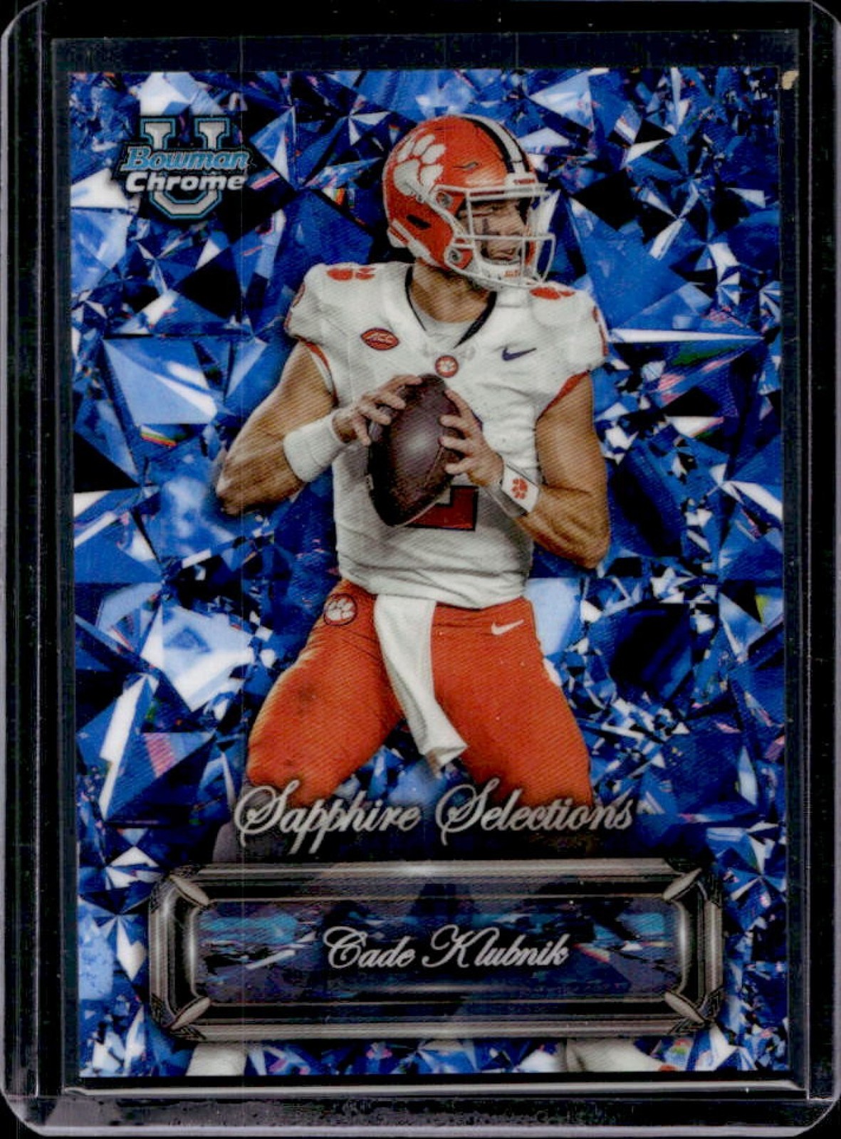 2024 Bowman Chrome U Sapphire Cade Klubnik Selections #SS-15 Tigers