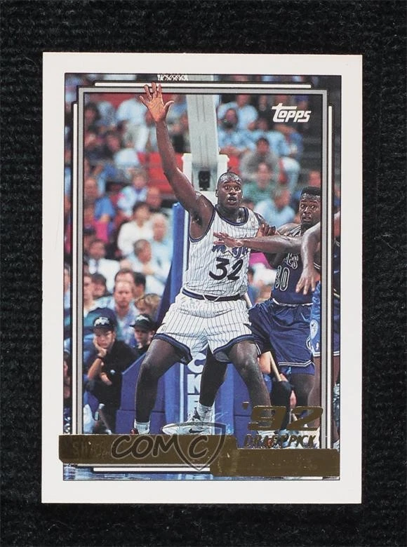 Shaquille Oneal trading card