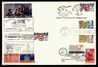 DR WHO 1976 FDC JOINT ISSUE CANADA FRANKLIN  MULTI CANCEL LR68673