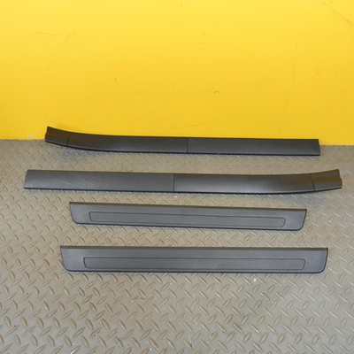 #ad 2022 2025 SUBARU BRZ FRONT amp; REAR SIDE DOOR SILL PLATE SET BLACK SET OEM $69.35