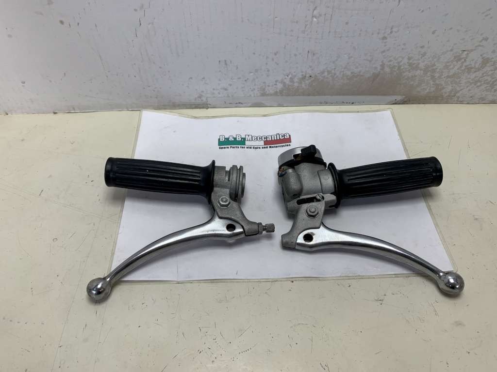 COPPIA COMANDI GAS CAMBIO CICLOMOTORI GARELLI ITOM DEMM MALAGUTI BENELLI ECC....
