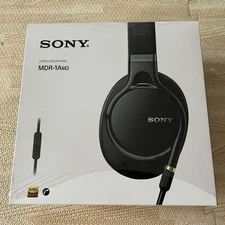 Sony Wired Audio Over-the-Head Headphones Black MDR-1AM2/B High Resolution