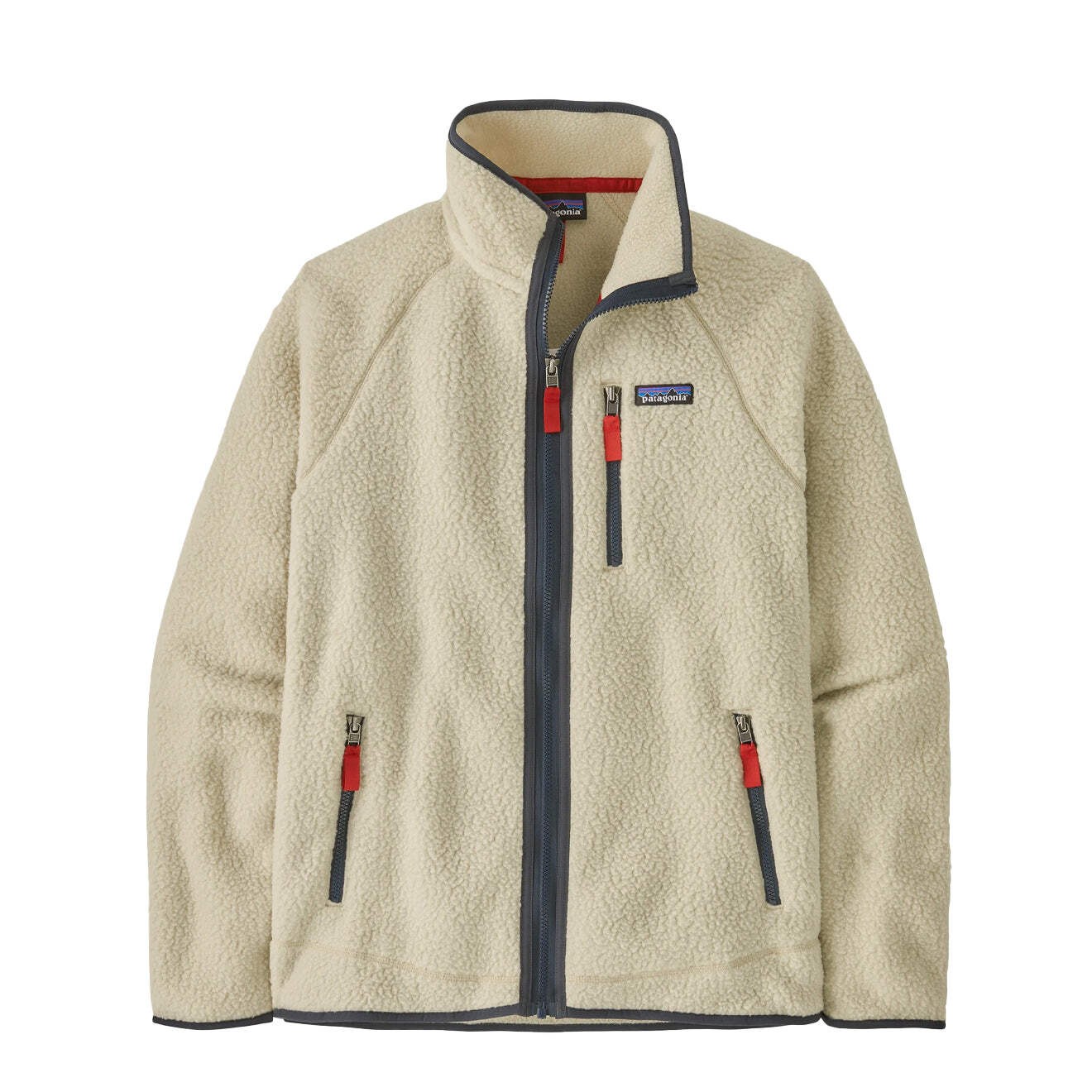 Chaqueta polar Patagonia Retro Pile Pelícano con azul ardiente