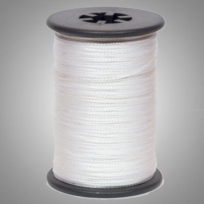 White Powergrip Archery Bow String Serving