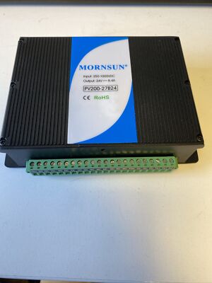 MORNSUN PV200-27B24 | 200W DC/DC-Wandler | 200-1000VDC zu 24VDC