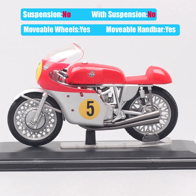 1/22 Italeri MV Agusta 4cil 500 bike Rider M.Hailwood motorcycle Diecast models - Image 4 of 4