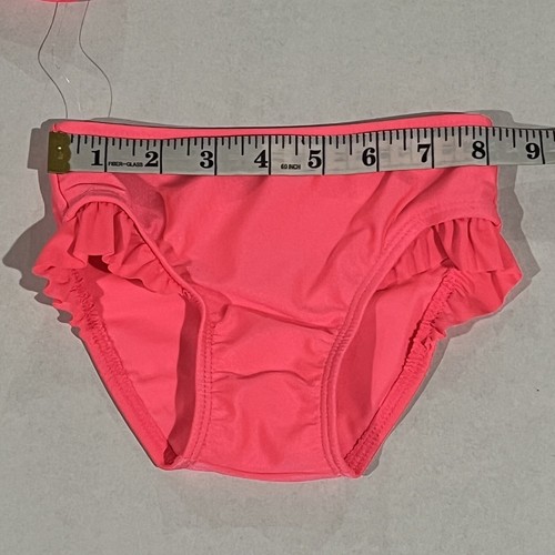 Cat & Jack Baby Girls 2-Piece Neon Pink Bikini Set,Size 18Months - Picture 8 of 8