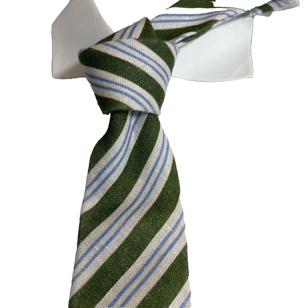 Lazos de lino Kiton a Rayas 100% para De hombre