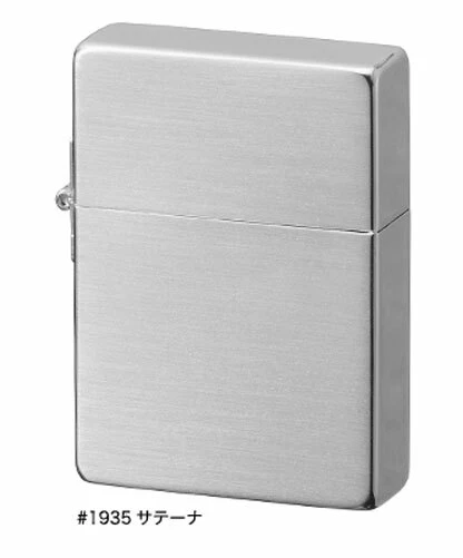 Zippo 1935 Replica 100μ Silver Plating Satena Processing Japan