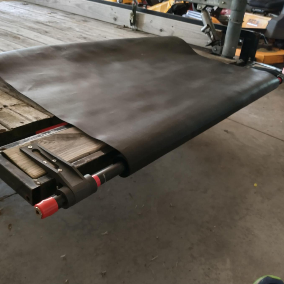 Truck Bed Cargo Gravel Dragsheet Unloader 2000 Capacity Heavy Duty Roller Crank eBay