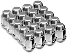 20pcs 14x1.5 Chrome Bulge Acorn Lug Nuts fits Charger Challenger Magnum