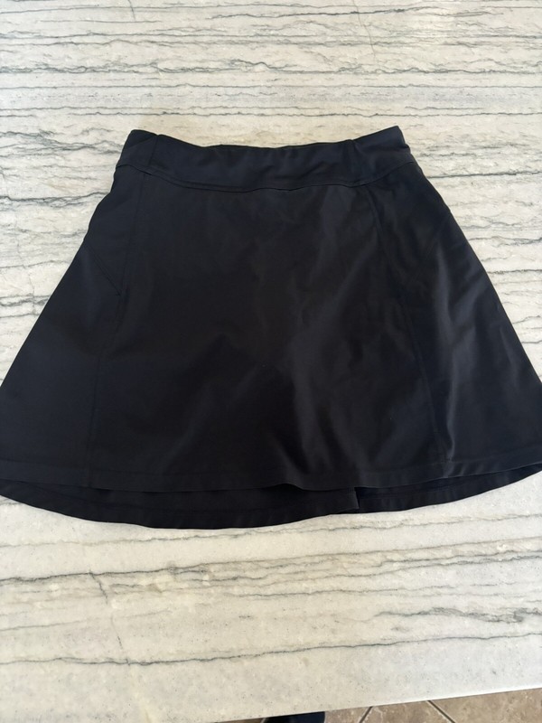 Athleta Girl School Day Skort Black Size XL 14