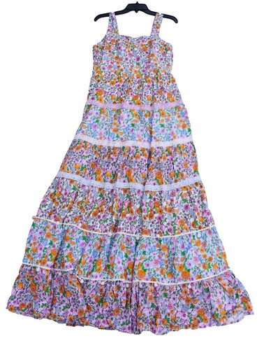 crown and ivy embroidered dress Crown & Ivy Girls 7-16 Embroidered Tank Dress