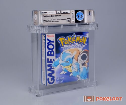 Game Boy Pokemon Blue Blau | WATA 9.6 NS | ESP Version - Bild 1 von 5