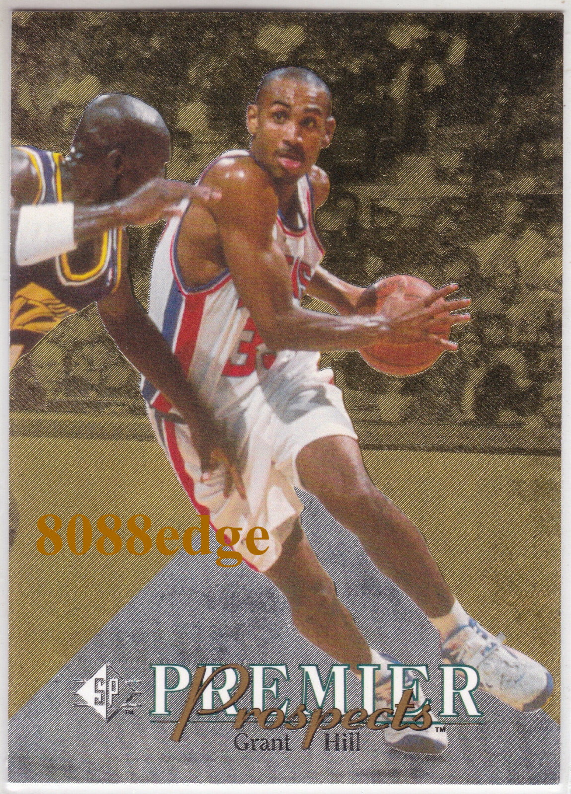 1994-95 UPPER DECK SP RC: GRANT HILL #3 PISTONS FOIL ROOKIE CARD 7x ALL-STAR HOF