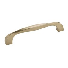 Hickory Hardware Elusive Golden Nickel Twist 5-1/16" Cabinet Door - Drawer Pull