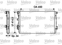 Valeo 732872 KüHler, MotorküHlung FüR Audi, Seat, Skoda, Vw