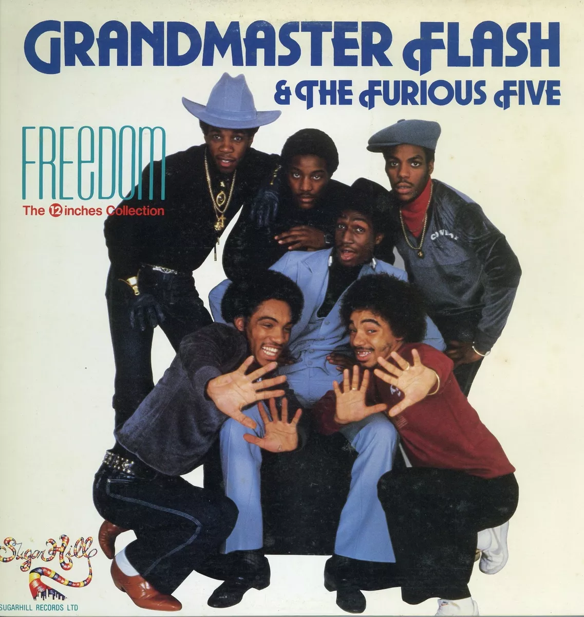 Grandmaster Flash & Furious Five - 12 Inches Collection '89 LP JAPN  ORG!EX/EX