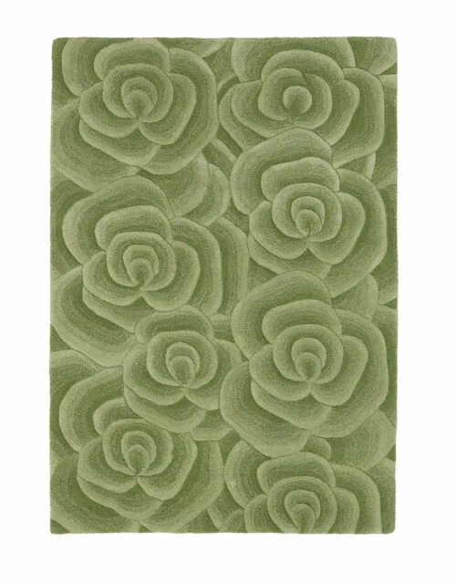 Wool Floral Modern Hand-Tufted Rugs