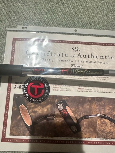 Scotty Cameron Circle T T22 NEWPORT 2 Teryllium Tour putter 34" Mint with COA - Picture 5 of 8