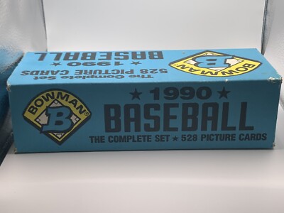 Jeu COMPLET De 528 Cartes Bowman Baseball 1990 - Factory Sealed - Vintage & Scellé - Collection !